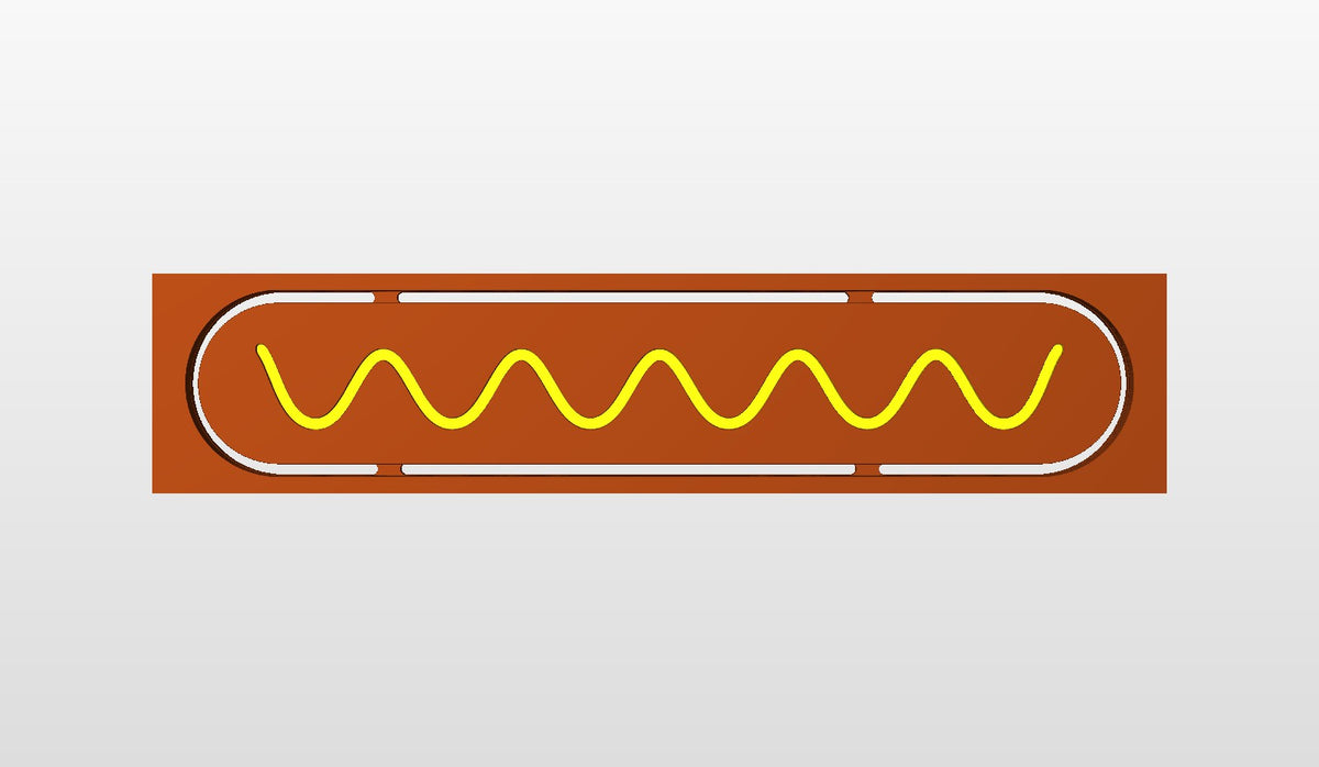 Hot Dog Charcuterie Board / Serving Tray - **Digital File Only** Vectric VCarve Pro