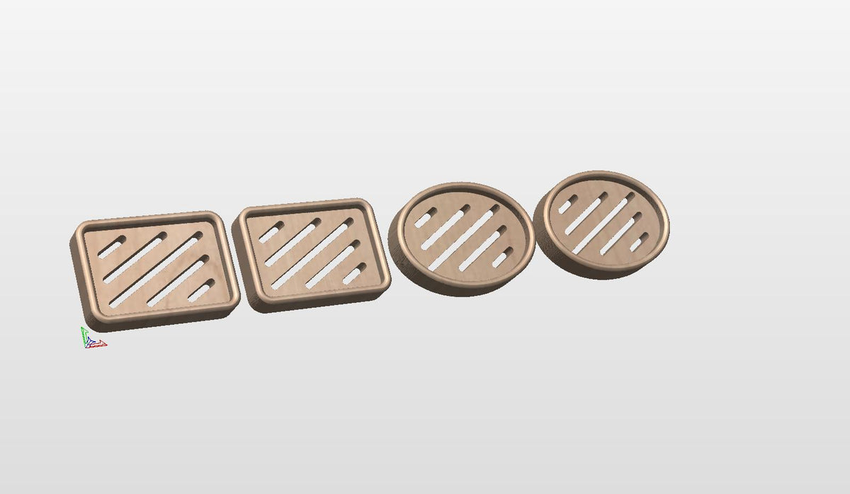Cedar Soap Dish CNC File: DIY Woodworking Template (Digital Download)