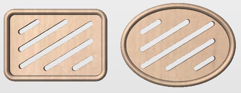 Cedar Soap Dish CNC File: DIY Woodworking Template (Digital Download)
